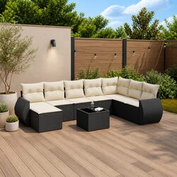 Stylish 9-Piece Outdoor Sofa Set - Transform Your Space