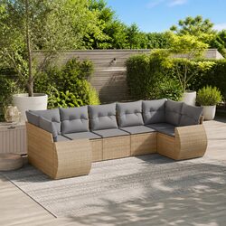 Enhance Your Outdoor Space with This 7-Piece Sofa Set