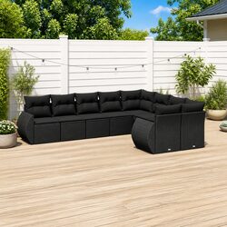 Enhance Your Patio with This 9 Piece Sofa Set