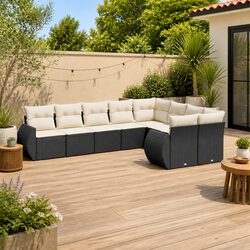 Enhance Your Outdoor Space with a 9 Piece Sofa Set