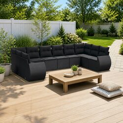 Elevate Your Outdoor Experience with a 10-Piece Sofa Set