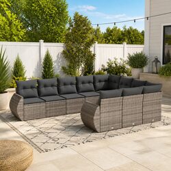 Transform Your Outdoor Space with a 10 Piece Sofa Set