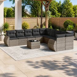 Elevate Your Outdoor Space with 10 Piece Garden Sofa Set