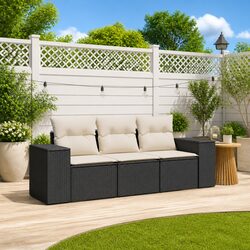 Enhance Your Outdoor Space with a Black Garden Sofa Set