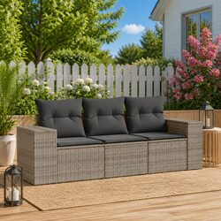 Enhance Your Outdoor Living with 3 Piece Garden Sofa Set