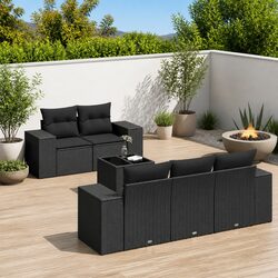 Enhance Your Outdoor Living with This 6-Piece Sofa Set