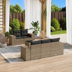 Enhance Your Outdoor Experience with This 6 Piece Sofa Set