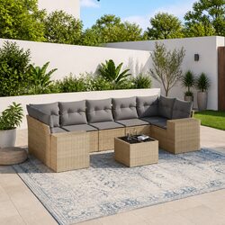 Transform Your Outdoor Space with This 8-Piece Sofa Set