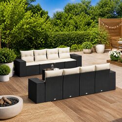 Enhance Your Outdoor Space with a 9-Piece Sofa Set