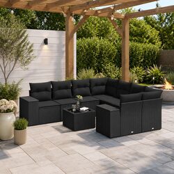 Elevate Your Outdoor Experience with This 9 Piece Sofa Set