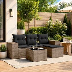 Transform Your Outdoor Space with a 5 Piece Garden Sofa Set