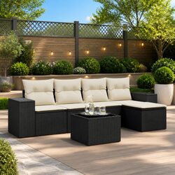 Elevate Your Outdoor Space with this 6 Piece Sofa Set