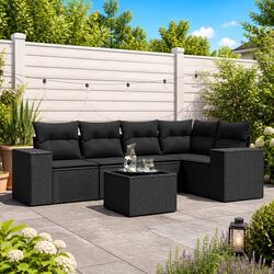 Enhance Your Outdoor Living with this 6-Piece Sofa Set