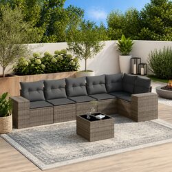 Enhance Your Outdoor Experience with 7 Piece Garden Sofa Set