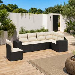 Elevate Your Outdoors with this 6 Piece Garden Sofa Set
