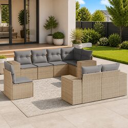 Elevate Your Outdoor Living with This 8-Piece Sofa Set