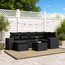 Chic 7 Piece Outdoor Sofa Set for Relaxation
