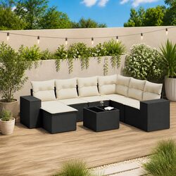 Enhance Your Outdoor Experience with an 8-Piece Sofa Set