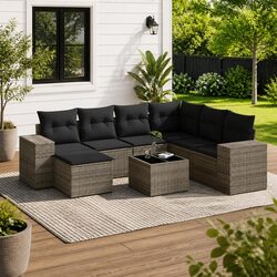 Transform Your Patio with this 8 Piece Sofa Set