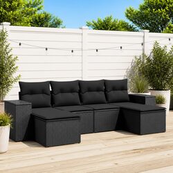 Enhance Your Patio with This 6 Piece Sofa Set