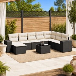 Enhance Your Outdoor Living with a 9-Piece Sofa Set
