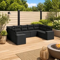 Transform Your Outdoor Space with a 9-Piece Sofa Set