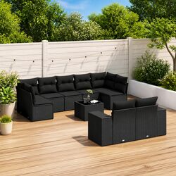Comfortable 10-Piece Patio Sofa Set for Outdoor Spaces