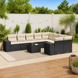 Transform Your Outdoor Space with This 10-Piece Sofa Set