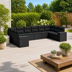Enhance Your Outdoor Living with a 10 Piece Sofa Set