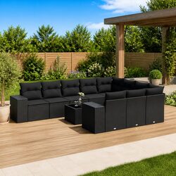 Elevate Your Outdoors with Our 11-Piece Garden Sofa Set