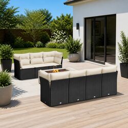 Enhance Your Outdoor Space with This 8 Piece Sofa Set