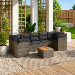 Transform Your Patio with This 8 Piece Garden Sofa Set
