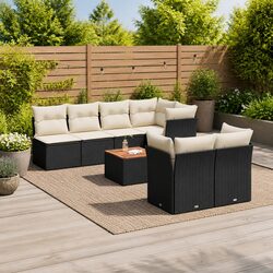 Stylish 8-Piece Outdoor Sofa Set for Relaxing Spaces