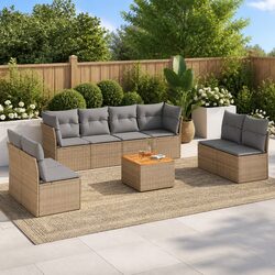 Elevate Your Outdoor Space with Our 9 Piece Sofa Set