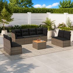 Enhance Your Outdoor Living with This 9-Piece Sofa Set