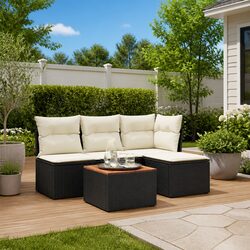 Enhance Your Outdoors with 5 Piece Garden Sofa Set
