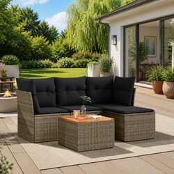 Enhance Your Outdoor Space with This 5 Piece Sofa Set