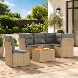 Transform Your Outdoor Space with Our 6-Piece Sofa Set