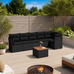 Enhance Your Outdoor Living with a 7 Piece Sofa Set
