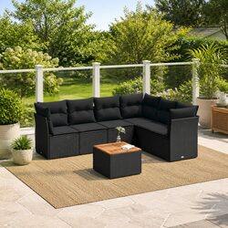 Transform Your Outdoor Space with 7-Piece Sofa Set