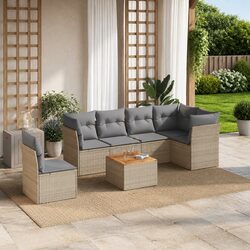 7-Piece Garden Sofa Set to Enhance Your Outdoor Experience