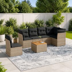 Transform Your Outdoor Space with 7-Piece Garden Sofa Set