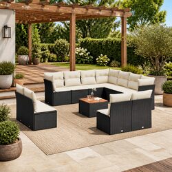 Enhance Your Outdoor Living with This 12 Piece Sofa Set