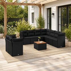 Elevate Your Outdoors with a 10 Piece Garden Sofa Set
