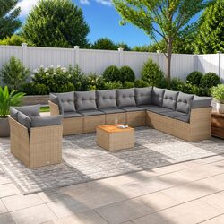 Enhance Your Outdoor Space with 11 Piece Sofa Set