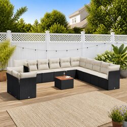 Elevate Your Outdoor Space with this 12-Piece Sofa Set