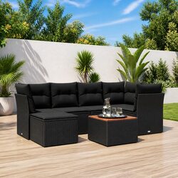 Transform Your Outdoor Space with This 7 Piece Sofa Set