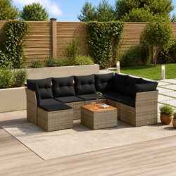 Transform Your Outdoor Space with Our 8 Piece Garden Sofa Set