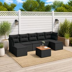 Transform Your Outdoor Space with this 8-Piece Sofa Set