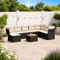 Enhance Your Outdoor Living with This 9 Piece Sofa Set